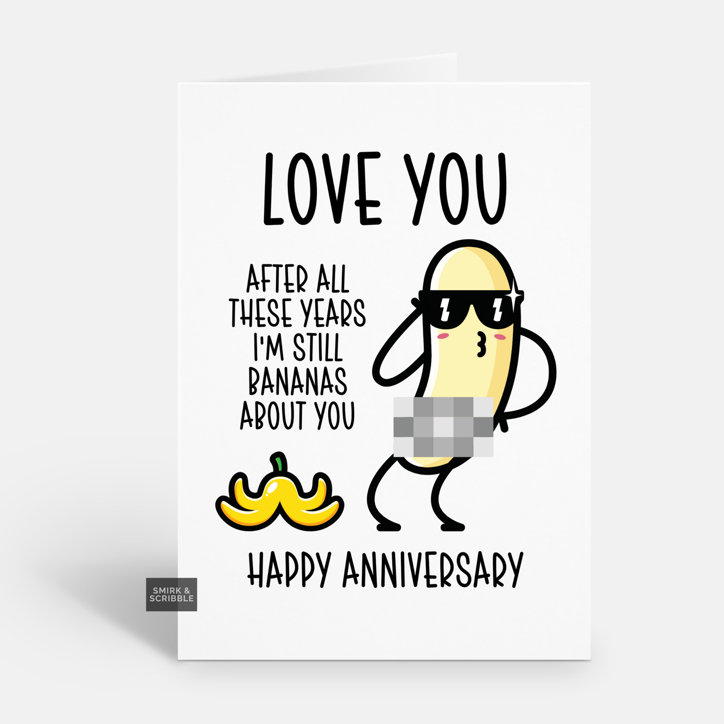 Still Bananas Anniversary Card