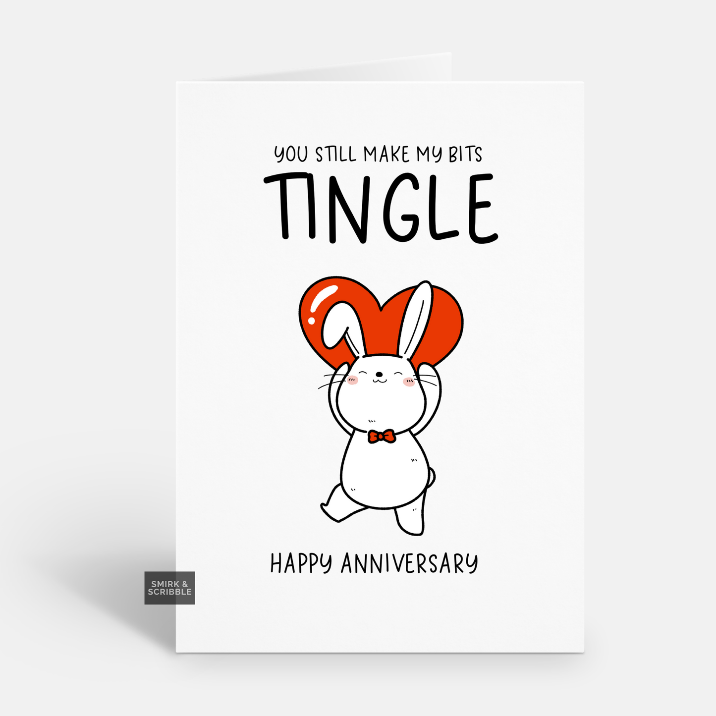 Bits Tingle Anniversary Card