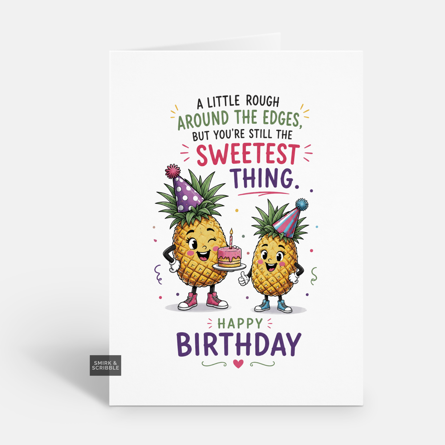 Funny Birthday Card - The Sweetest Thing