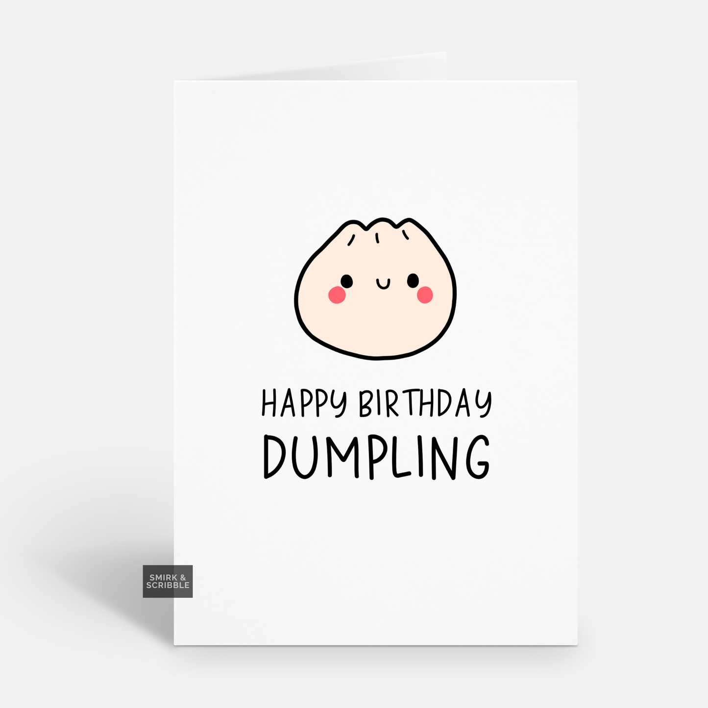 Dumpling Birthday Card