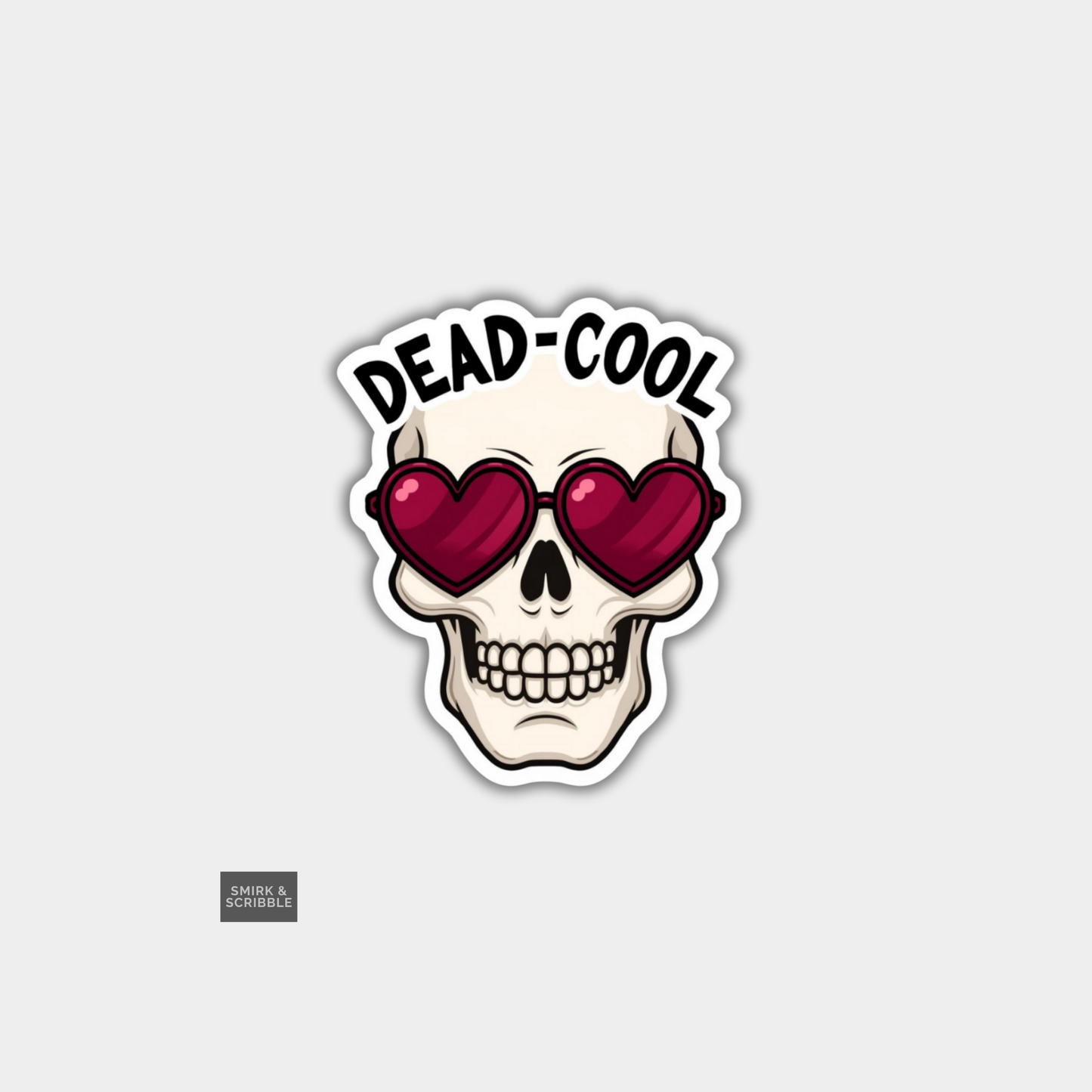 Skull Vinyl Sticker