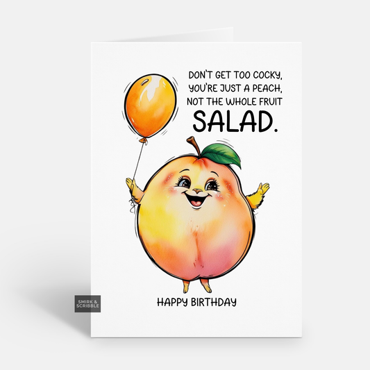 Fruit Salad Birthday Card