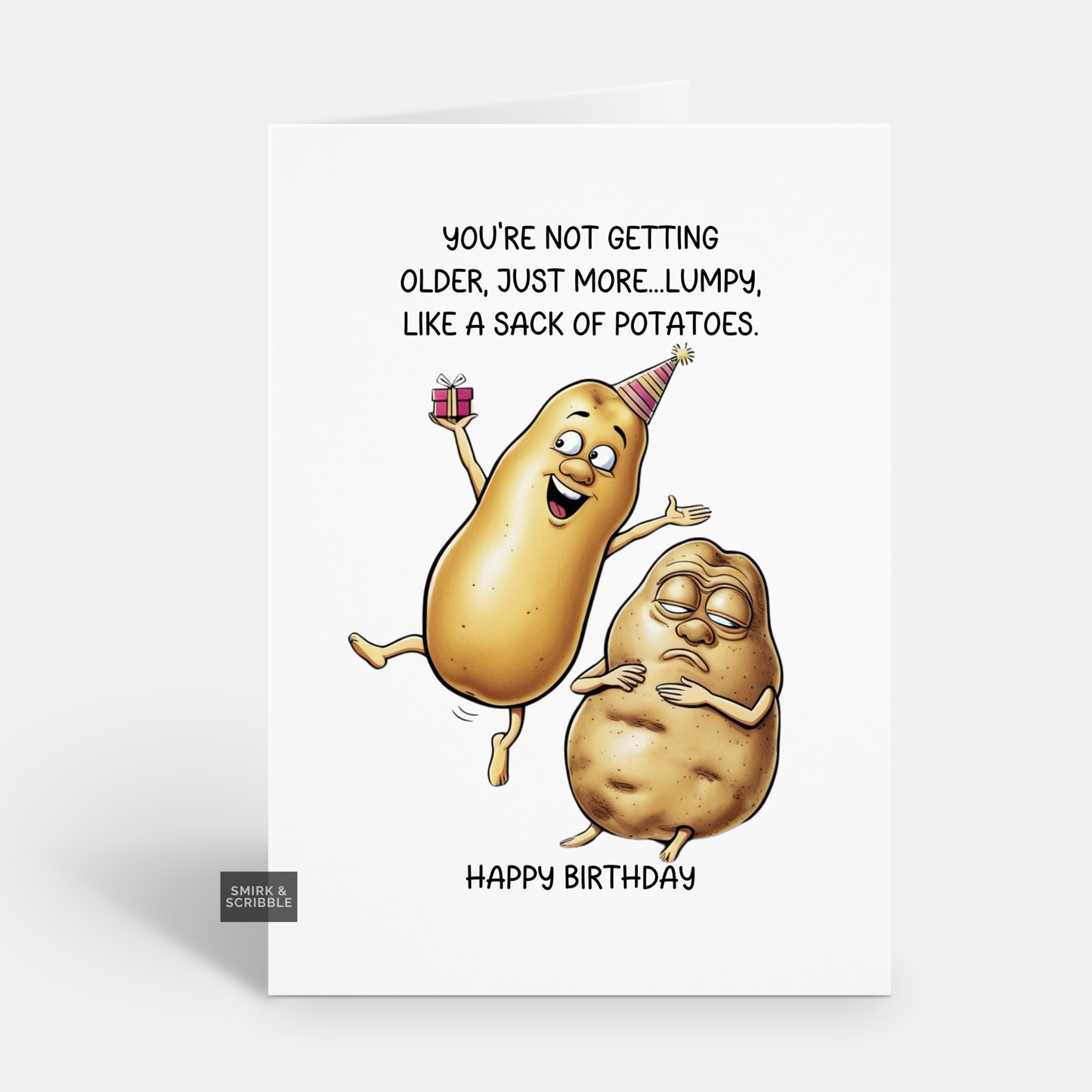 Lumpy Birthday Card