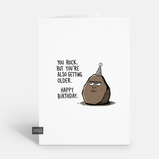 You Rock Birthday Card