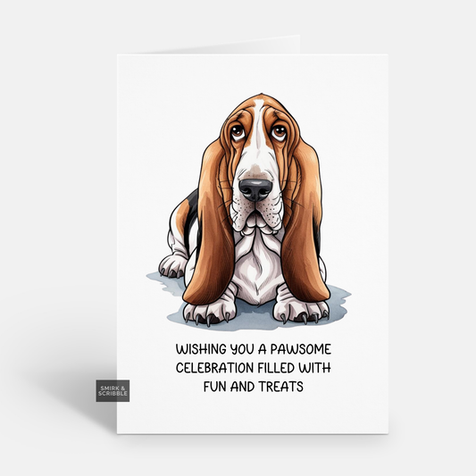 Pawsome  Birthday Card