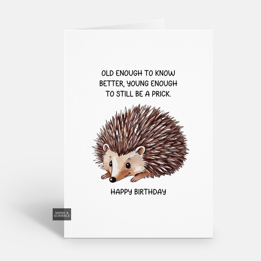 Know Better Birthday Card