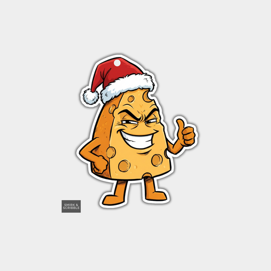 Funny Christmas Gift Tags - Cheeky Cheese