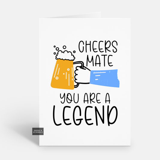 Legend Thank You Card
