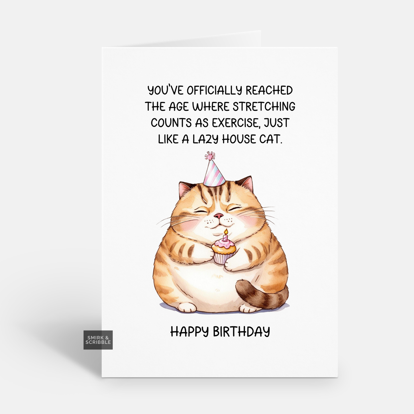 House Cat Birthday Card