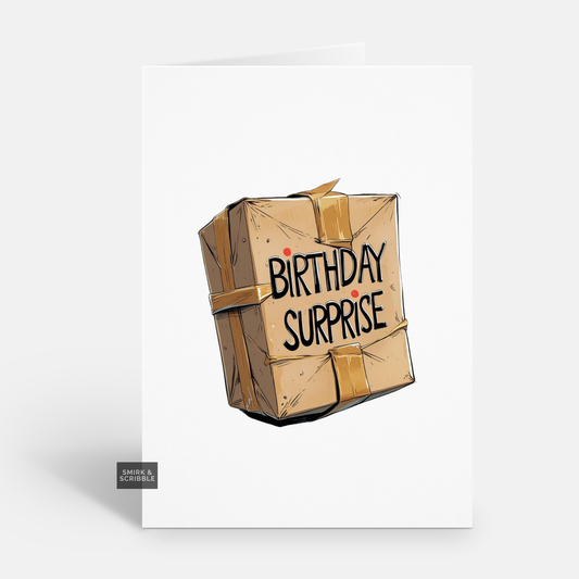 Surprise Birthday Card
