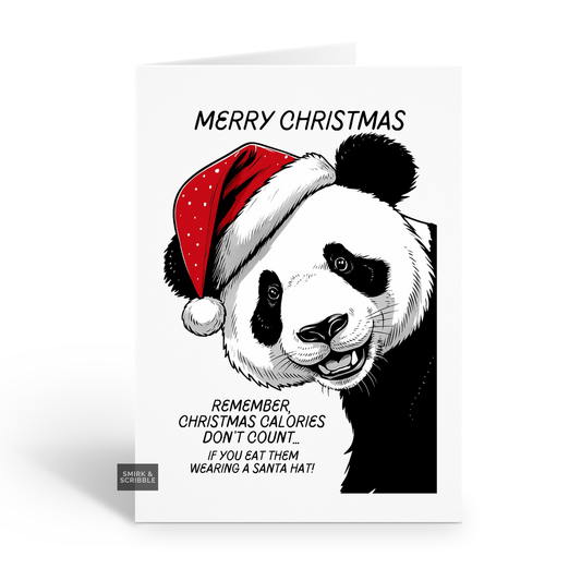 Calories Christmas Card