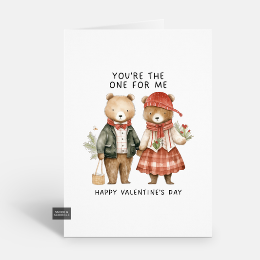 One For Me Valentine's Card
