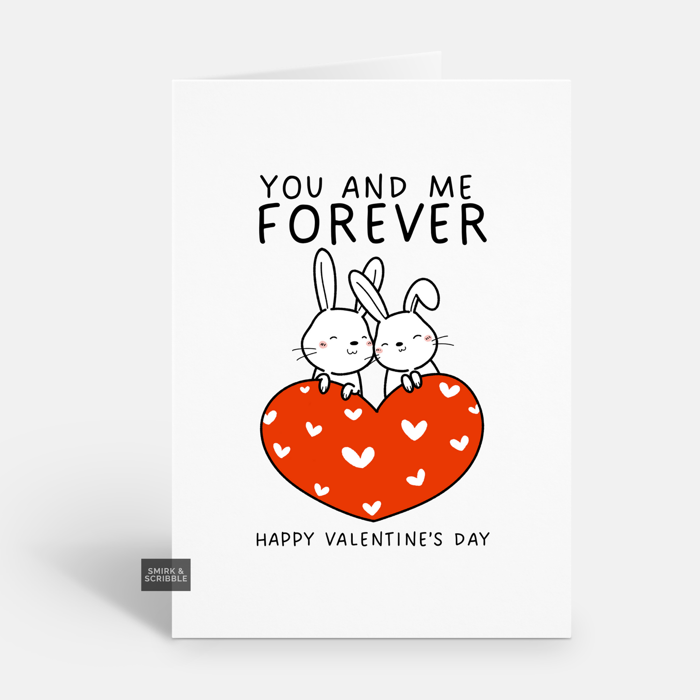 You & Me Valentine's Card