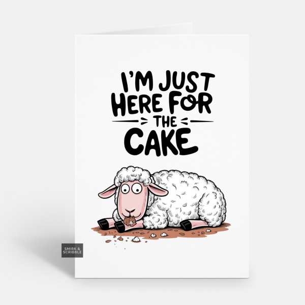 The Cake Birthday Card