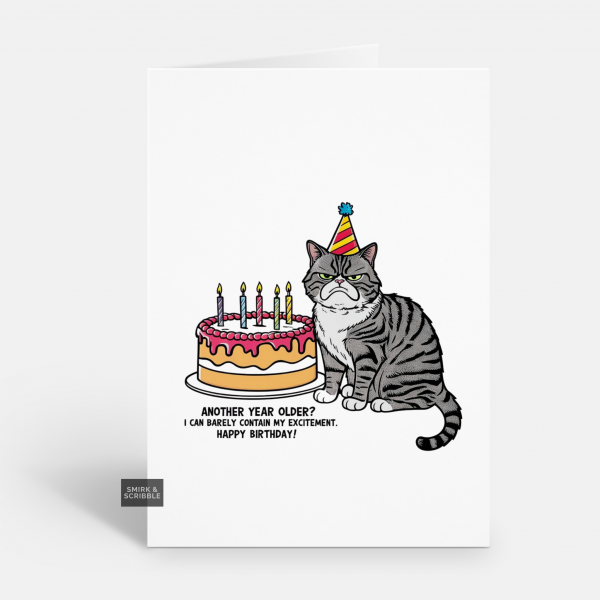Excitement Birthday Card