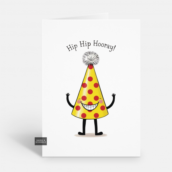 Party Hat Birthday Card