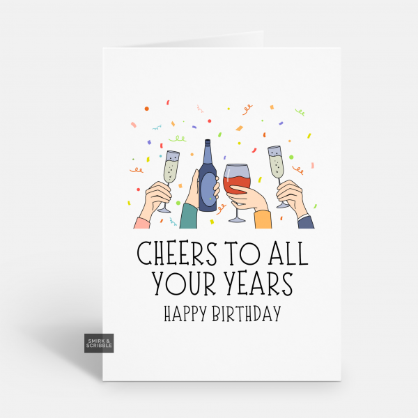 All Your Years Birthday Card