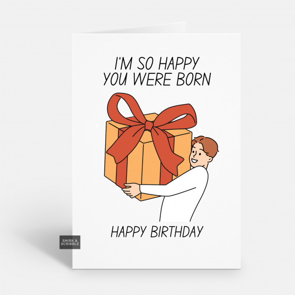 So Happy Birthday Card