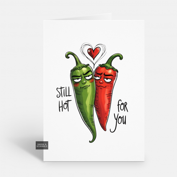 Hot For You Love Card