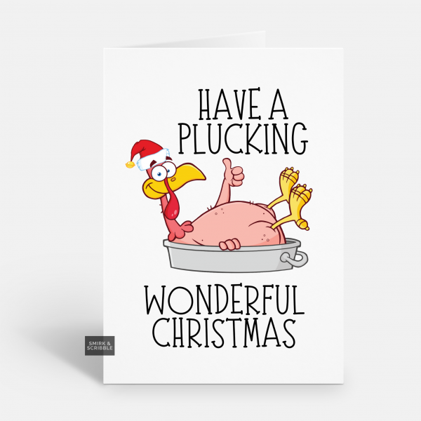 Plucking Wonderful Christmas Card