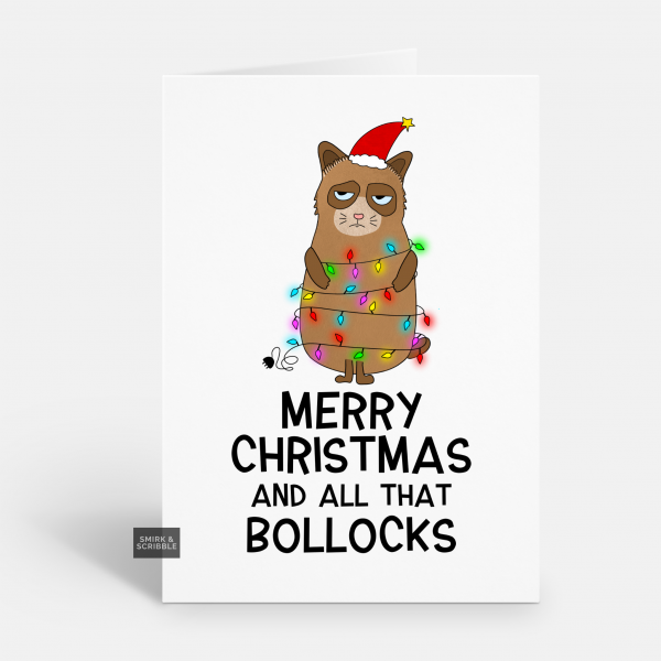 All That Bollocks Christmas Card