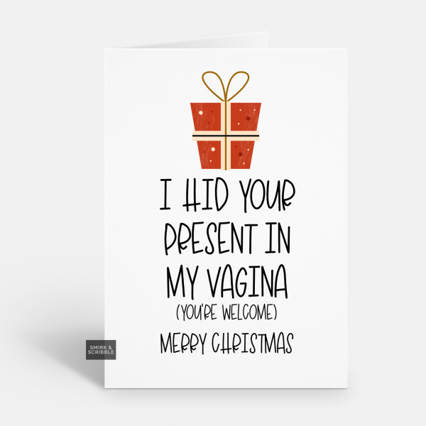 Your Present Christmas Card