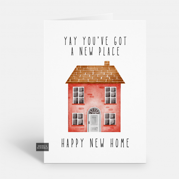 New Place Congrats Card
