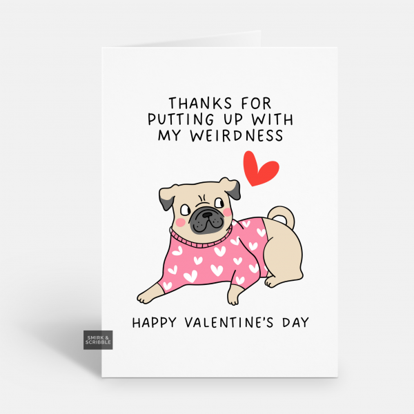 Weirdness Valentine's Card
