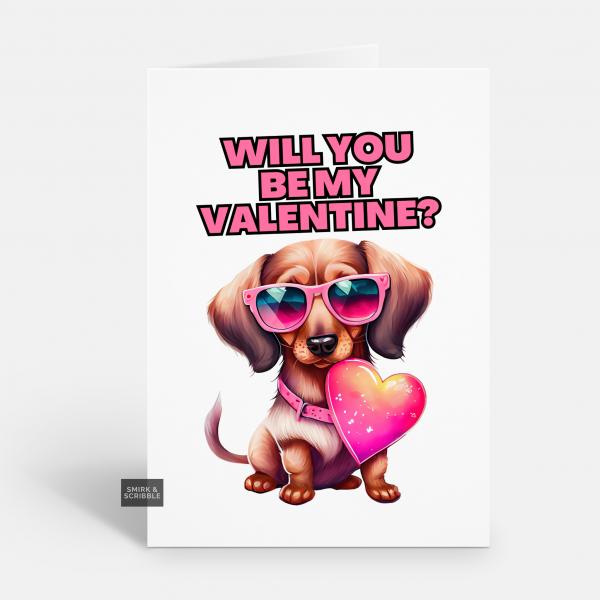 Will You Valentine's Card