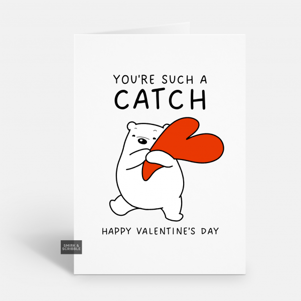 A Catch Valentine's Card