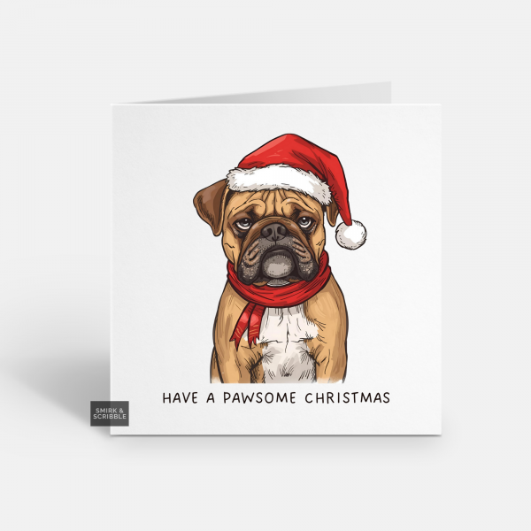 Pawsome Christmas Card