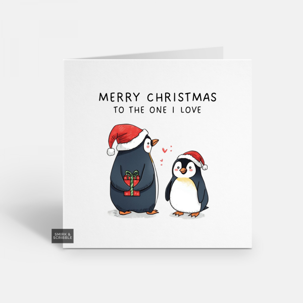 One I Love Christmas Card