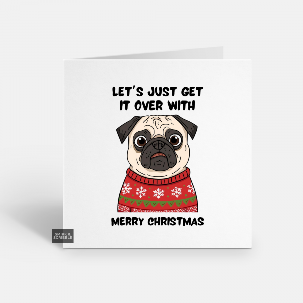 Over With Christmas Card