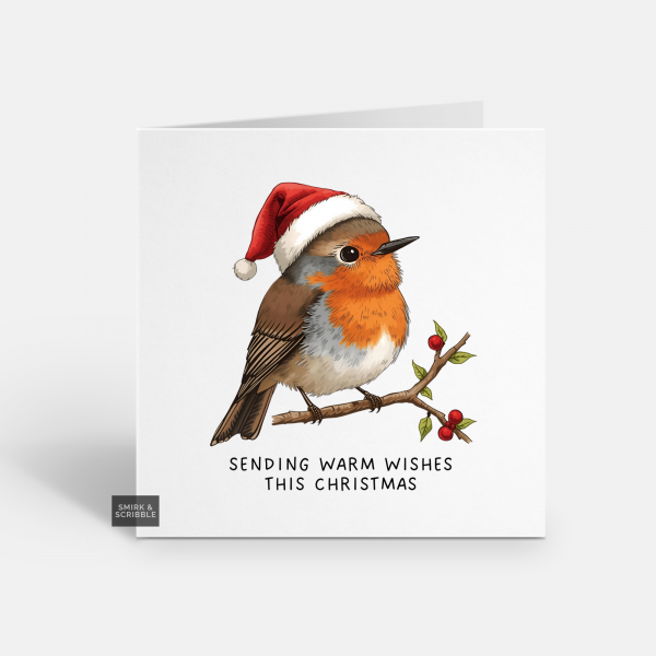 Warm Wishes Christmas Card